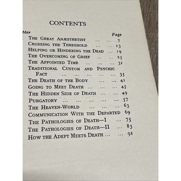 Through the Gates of Death Dion Fortune Very Scarce First Edition 1957 - Picture 9 of 11